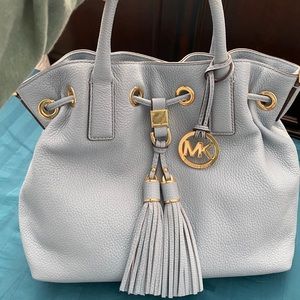 Blue Michael kors purse